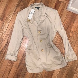 NWT Ralph Lauren summer trench coat